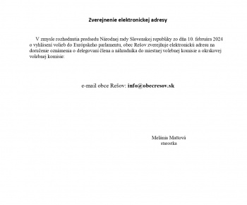Voľby / Voľby do Európskeho parlament 2024 - foto