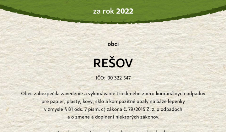 Fotka - Certifikát -NATUR-PACK