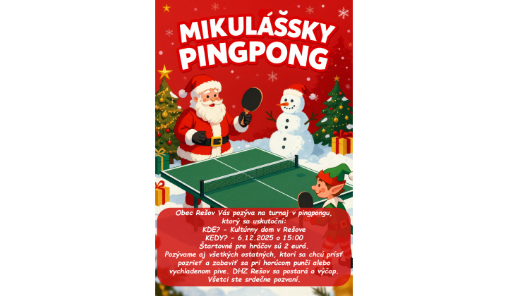 Mikulášsky pingpong