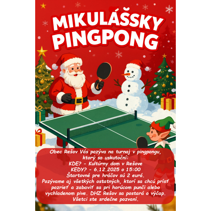 Mikulášsky pingpong